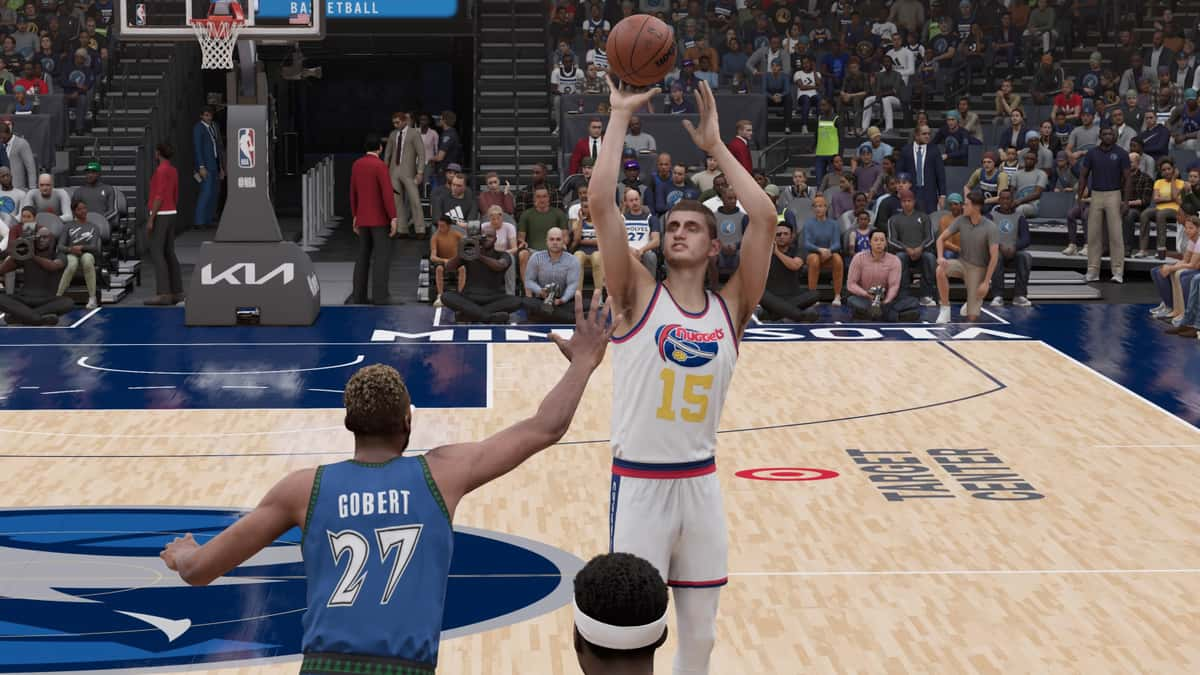 nba 2k23 jokic gobert