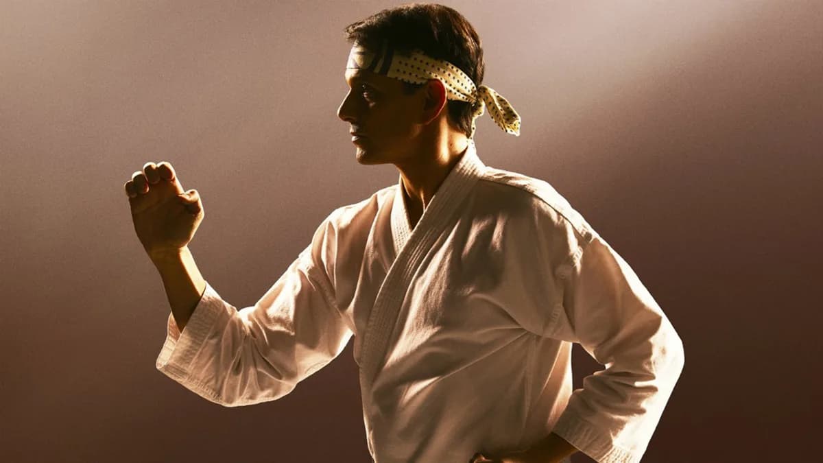 an image of ralph macchio as daniel larusso in cobra kai