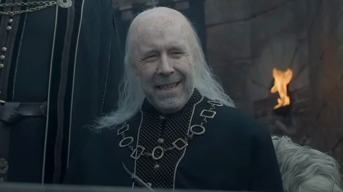 Paddy Considine as Viserys in House of the Dragon