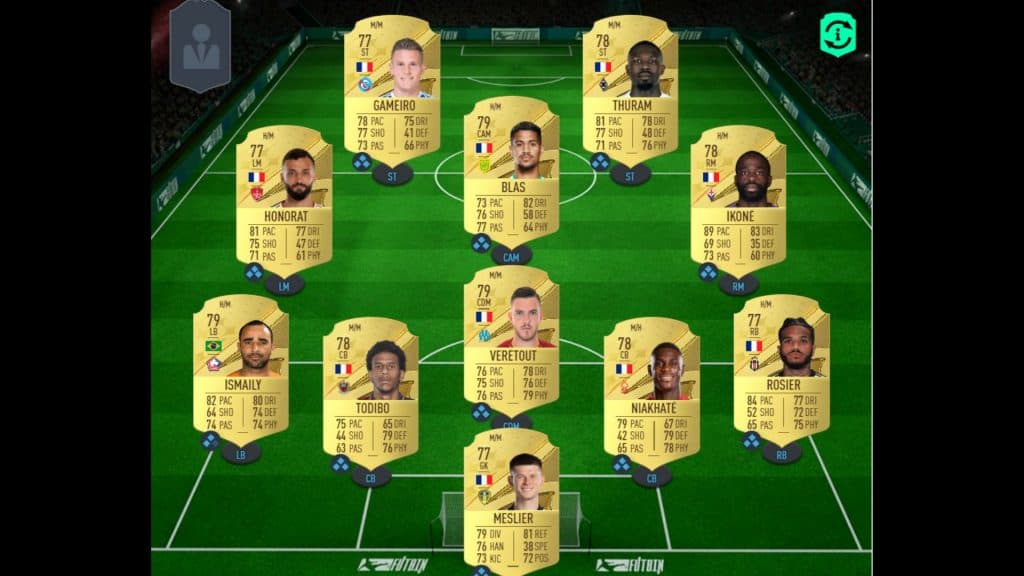 cheap ligue 1 team in fifa 23 ultimate team