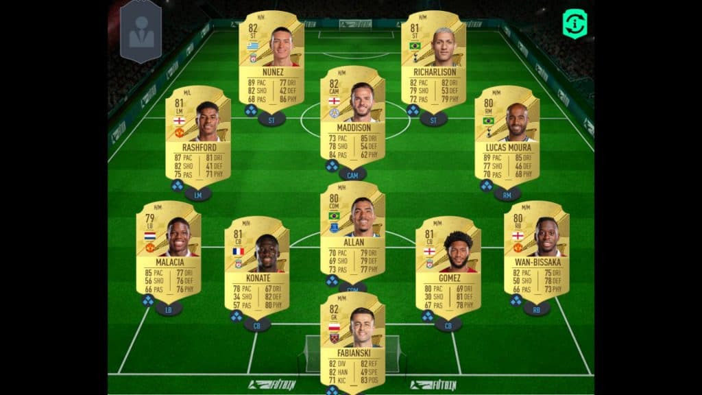 premier league team in fifa 23 ultimate team