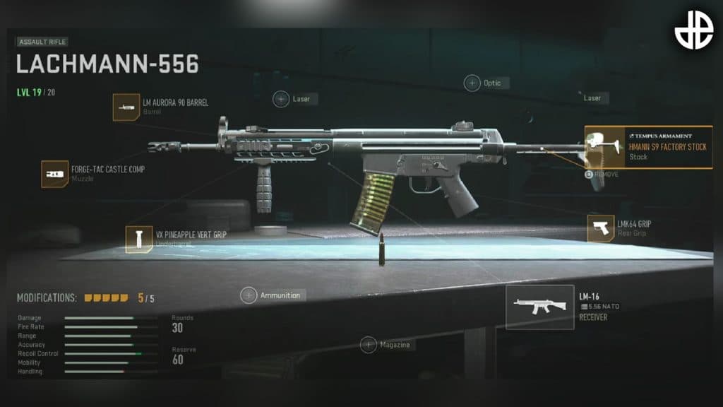 an image of the lachmann-556 loadout in modern warfare 2