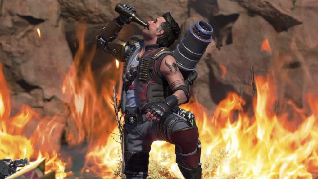 Apex Legends Fuse flamethrower