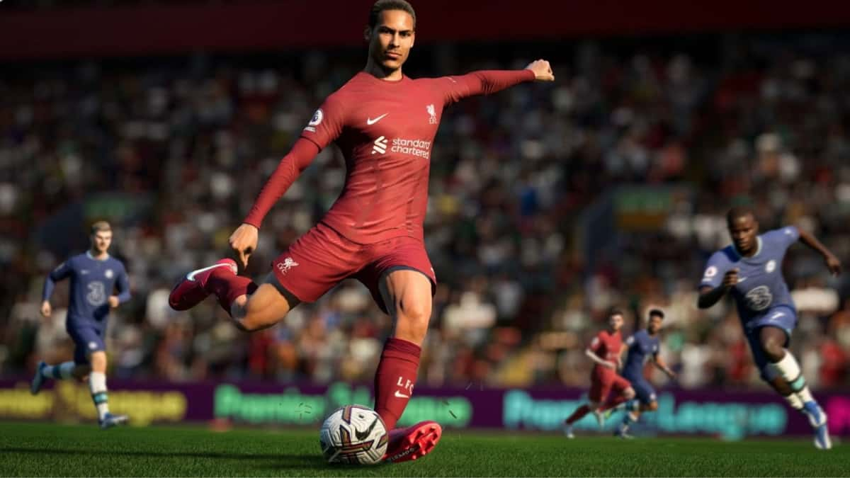 van dijk passing ball in fifa 23