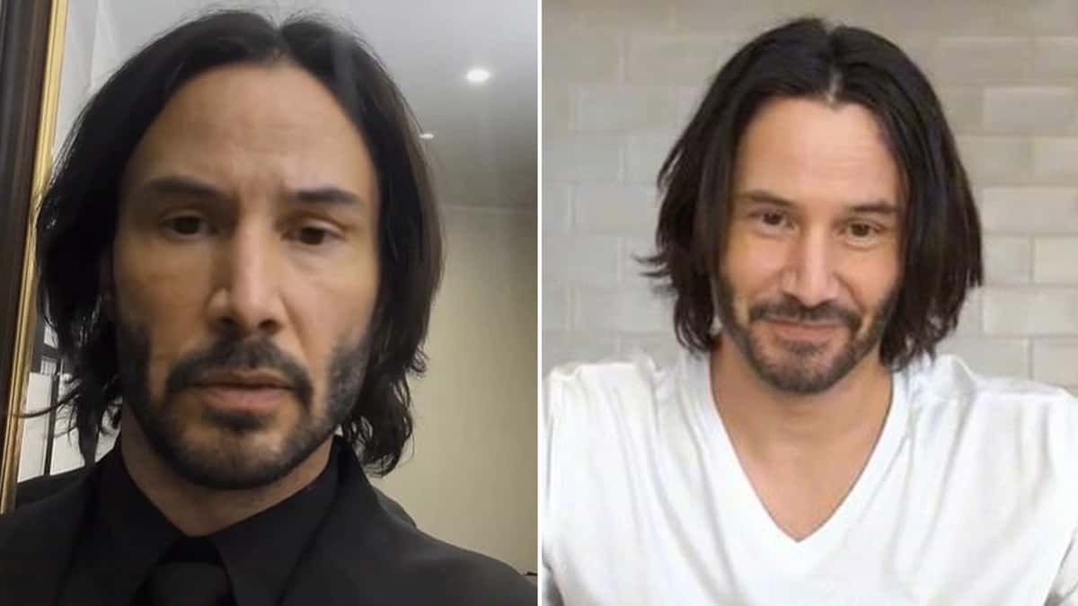 Keanu Reeves deepfake is taking over tiktok