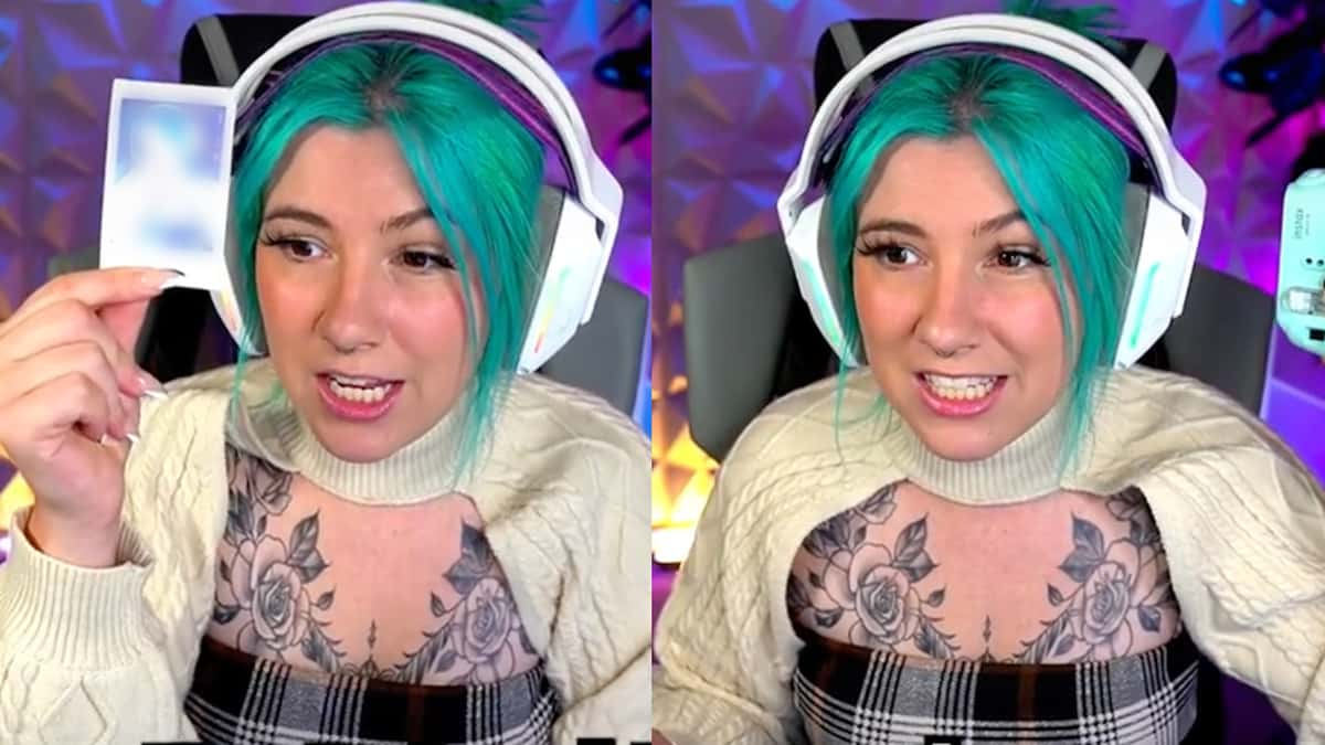 twitch streamer blue hair