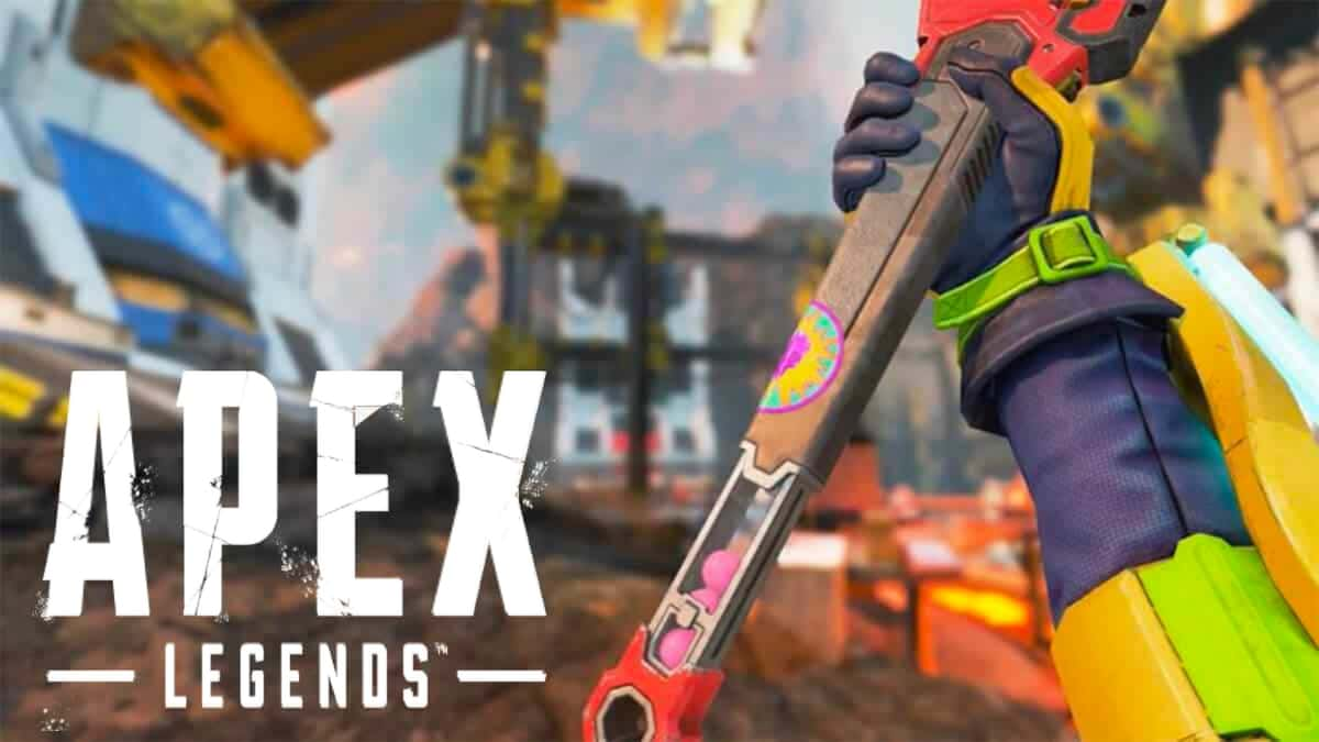 Apex Legends character holding heirloom