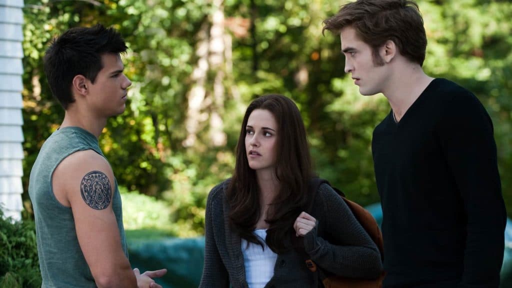 edward bella and jacob in Twilight eclipse, the third twilight movie in order