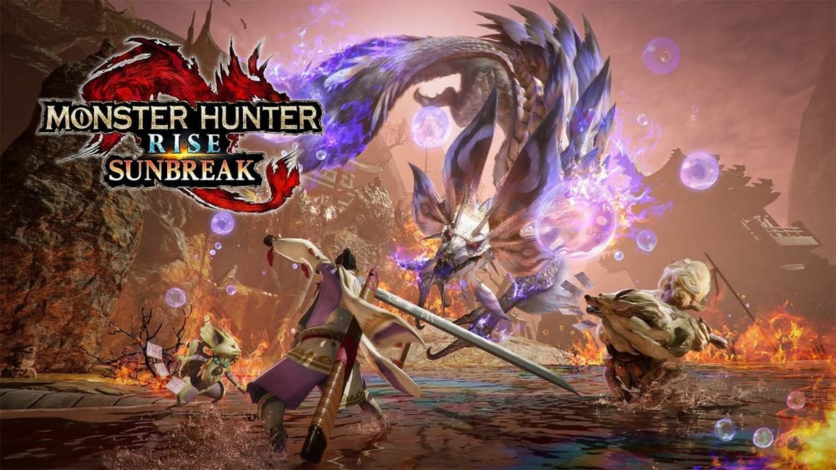 Monster Hunter Rise: Sunbreak Violet Mizutsune