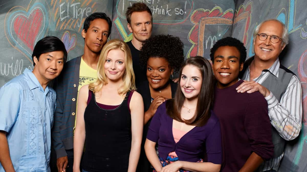 The cast of Community