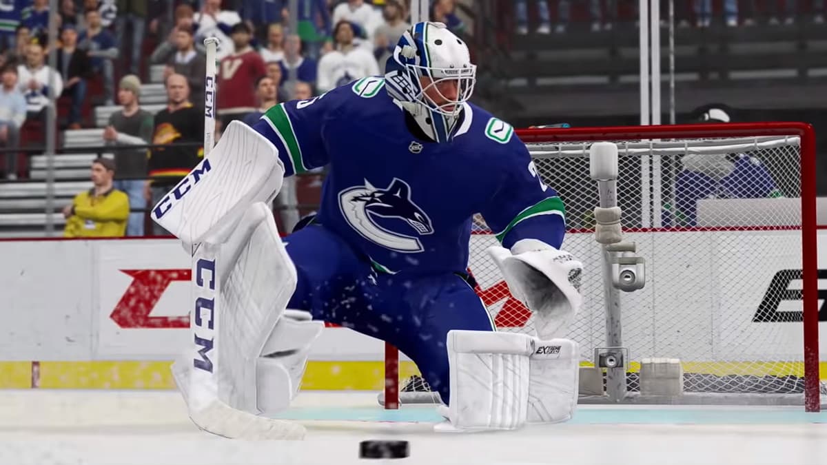 nhl 23 goalie blue