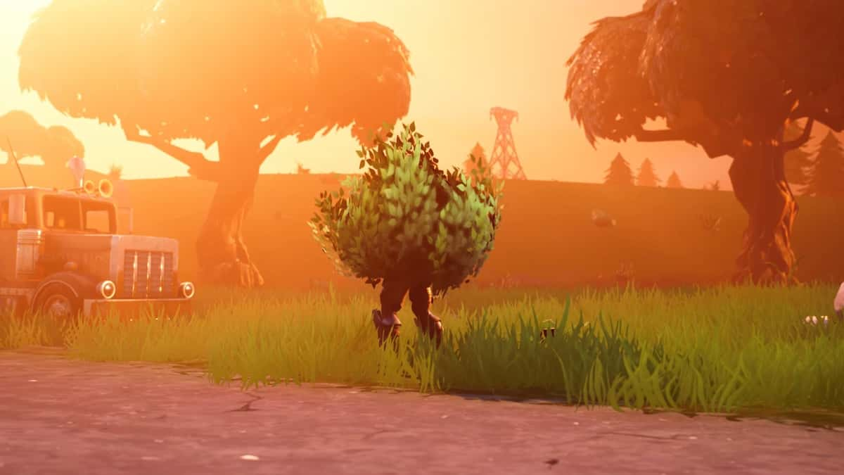 fortnite bush kill