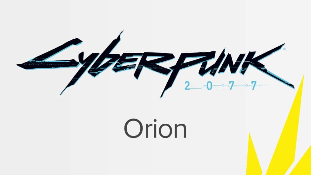 Cyberpunk sequel Orion