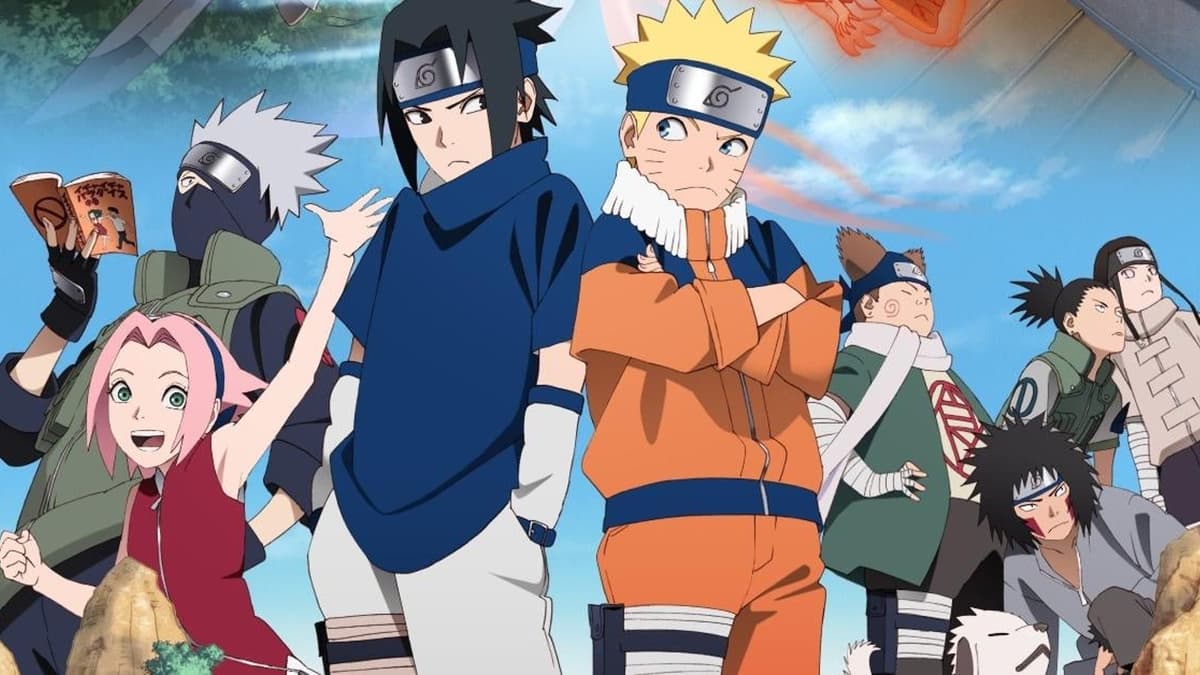 An image of character design from the Naruto anime.