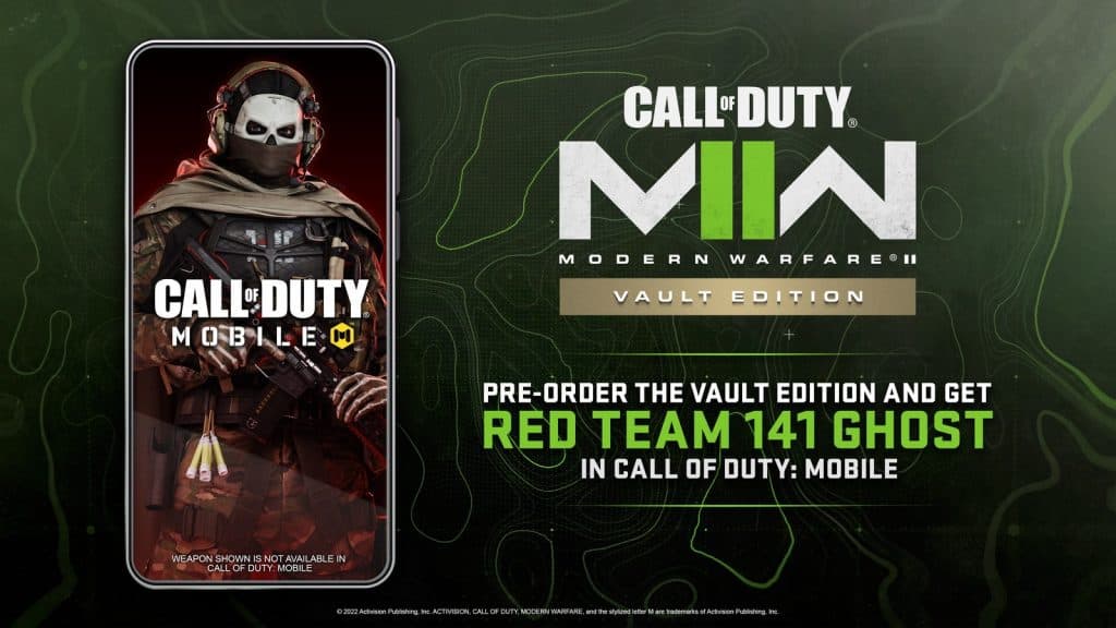 CoD Mobile Ghost skin