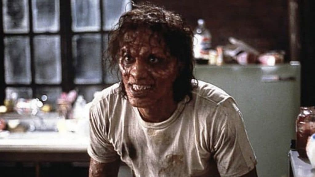 Jeff Goldblum in The Fly, one of the best '80s horror movies.