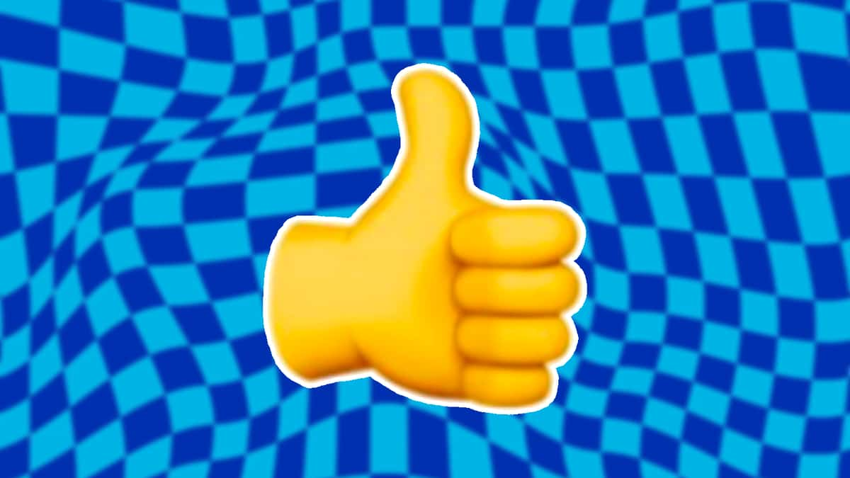 thumbs up emoji