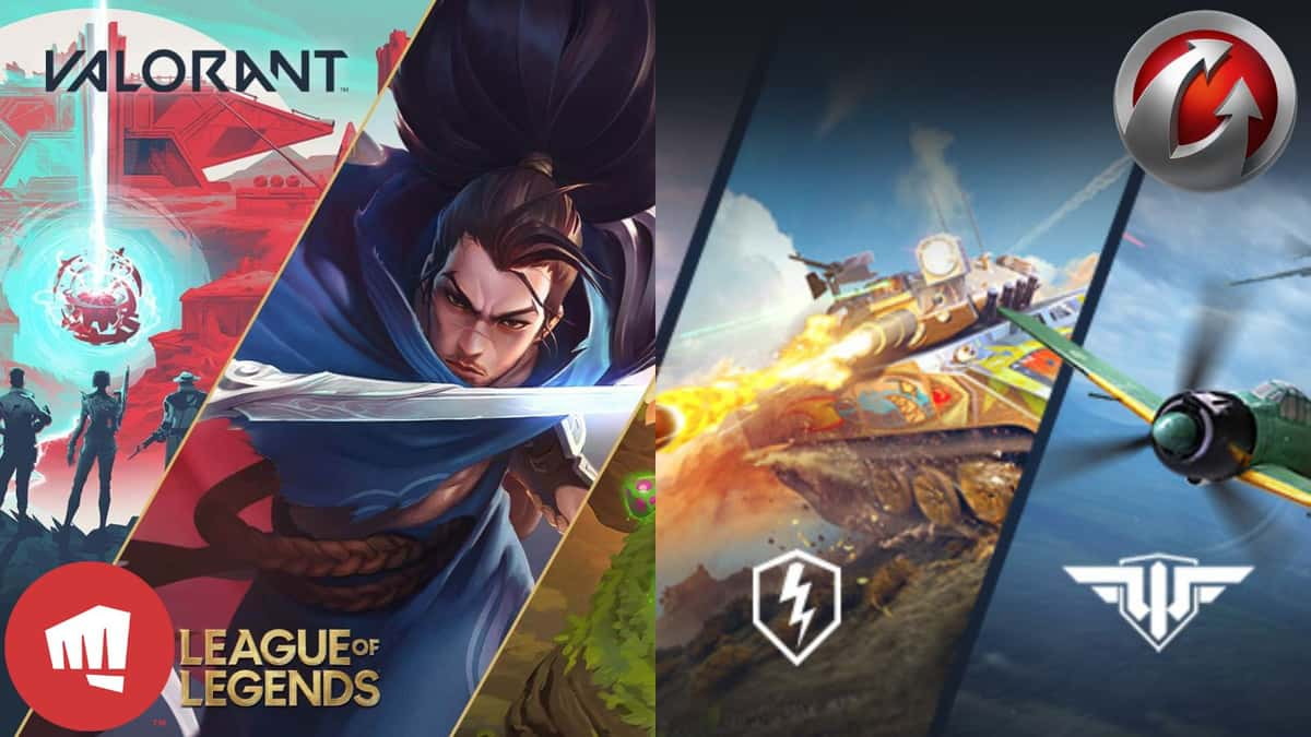 Riot games and Wargame games