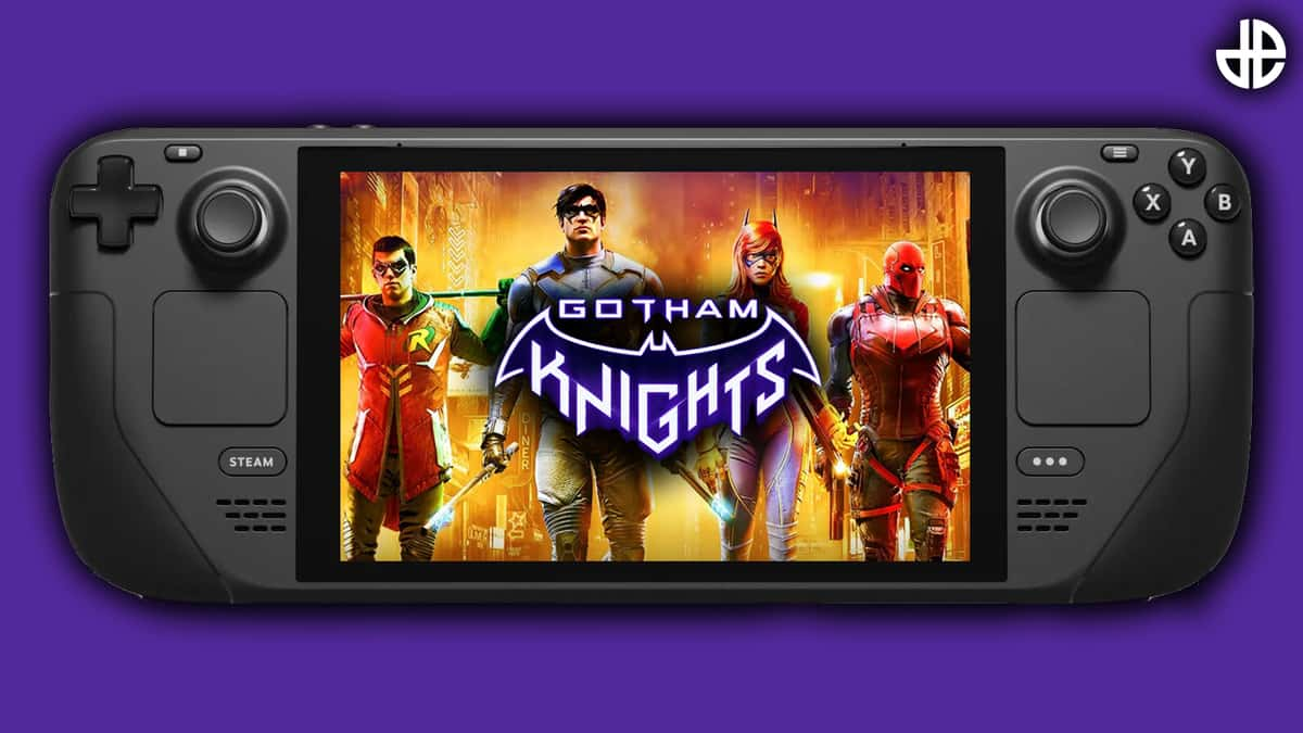 gotham knights on steam deck