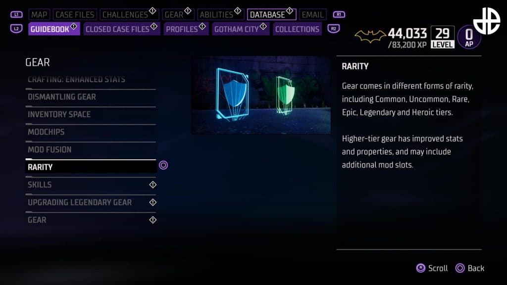 all gotham knights tiers