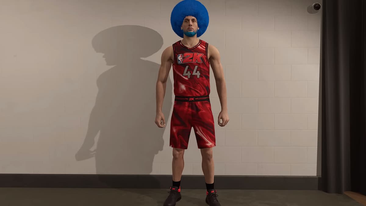 nba 2k23 blue afro