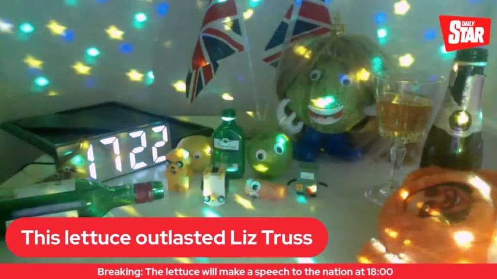 liz truss lettuce