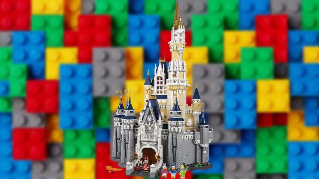 Disney Castle lego set 