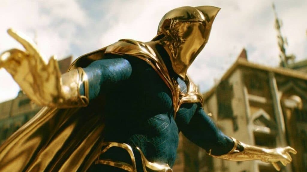 an image of pierce brosnan as doctor fate in black adam