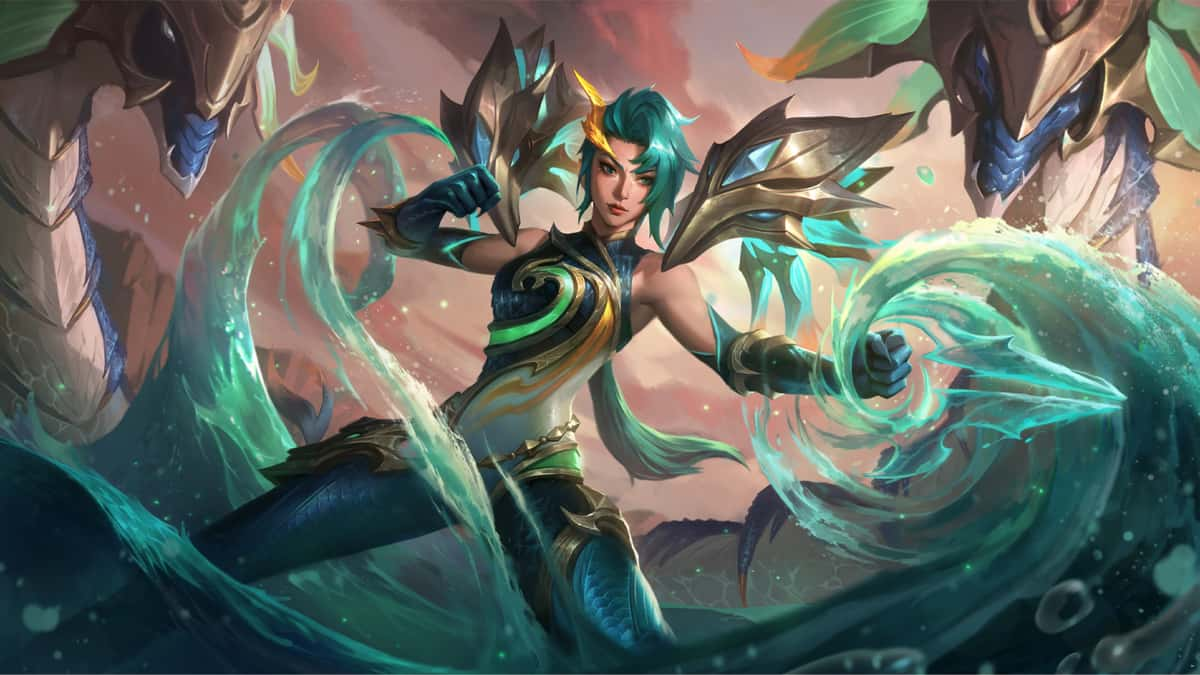 Lagoon Dragon Kai'Sa in League of Legends