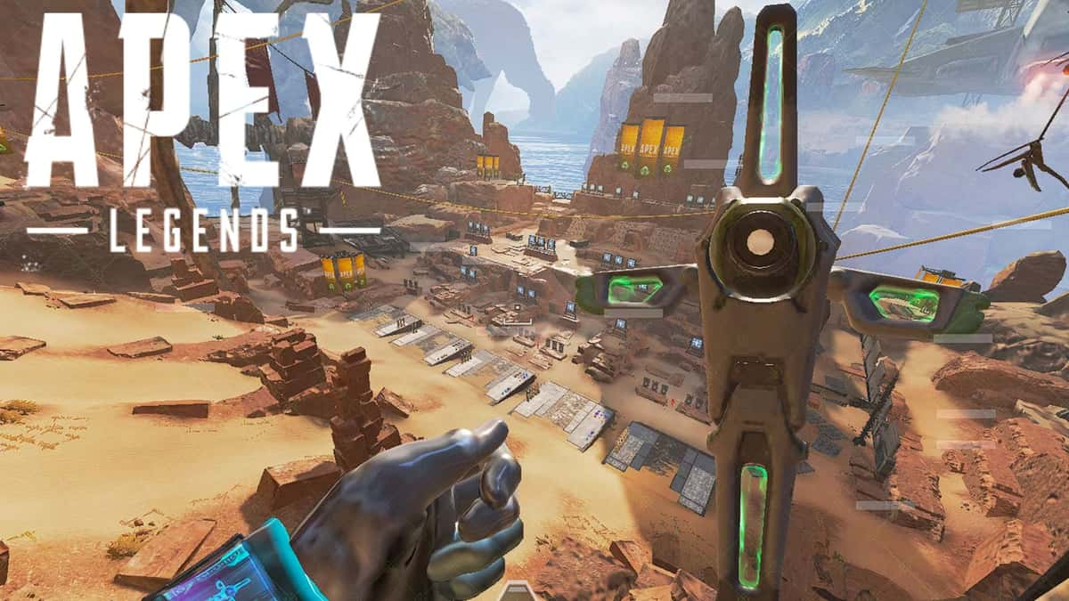 Crypto using drone in Apex Legends Firing Ranger