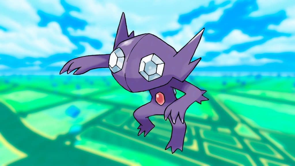 Sableye, Sierra's Phase 1 lineup in Pokemon Go