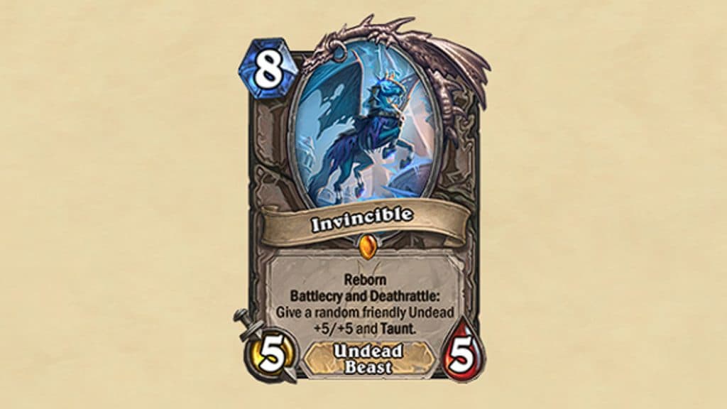 hearthstone invincible death knight