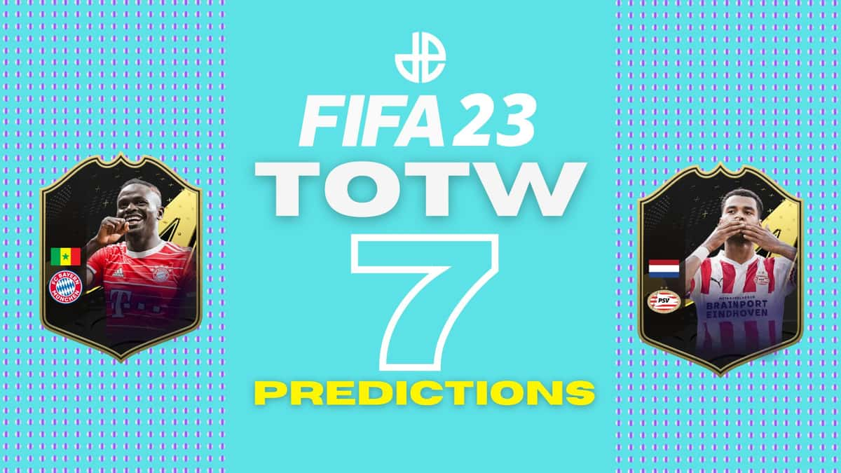 FIFA 23 TOTW 7 predictions with cards and players