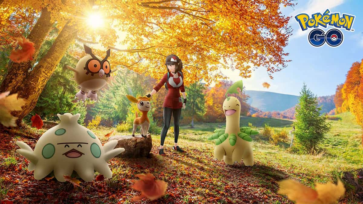 pokemon go autumn fall