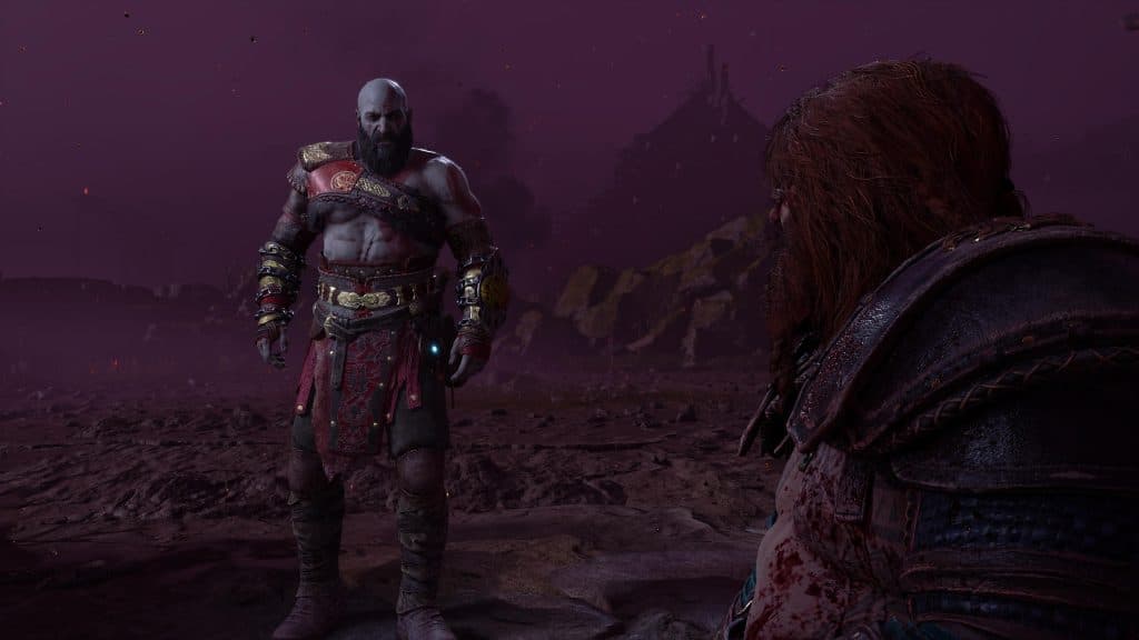 God of War Ragnarok Thor fight gameplay