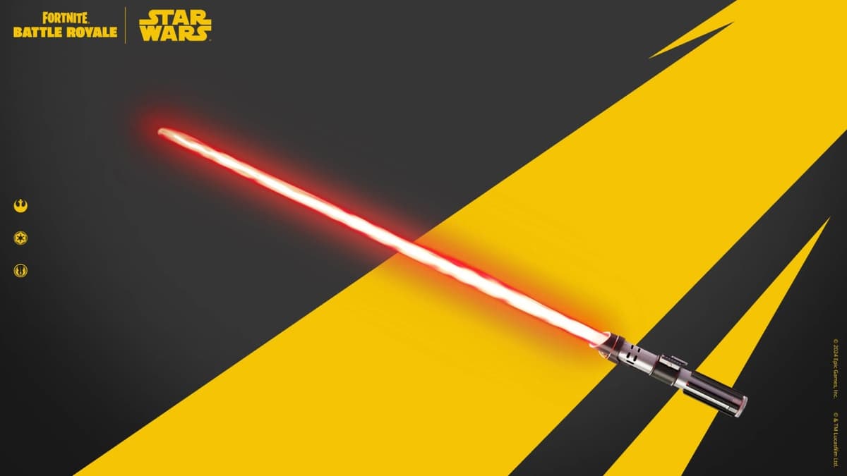 Darth Vader's Lightsaber in Fortnite Chapter 5