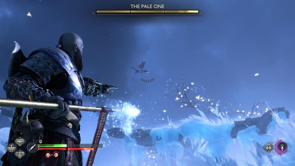 God of War Ragnarok The Pale One boss fight