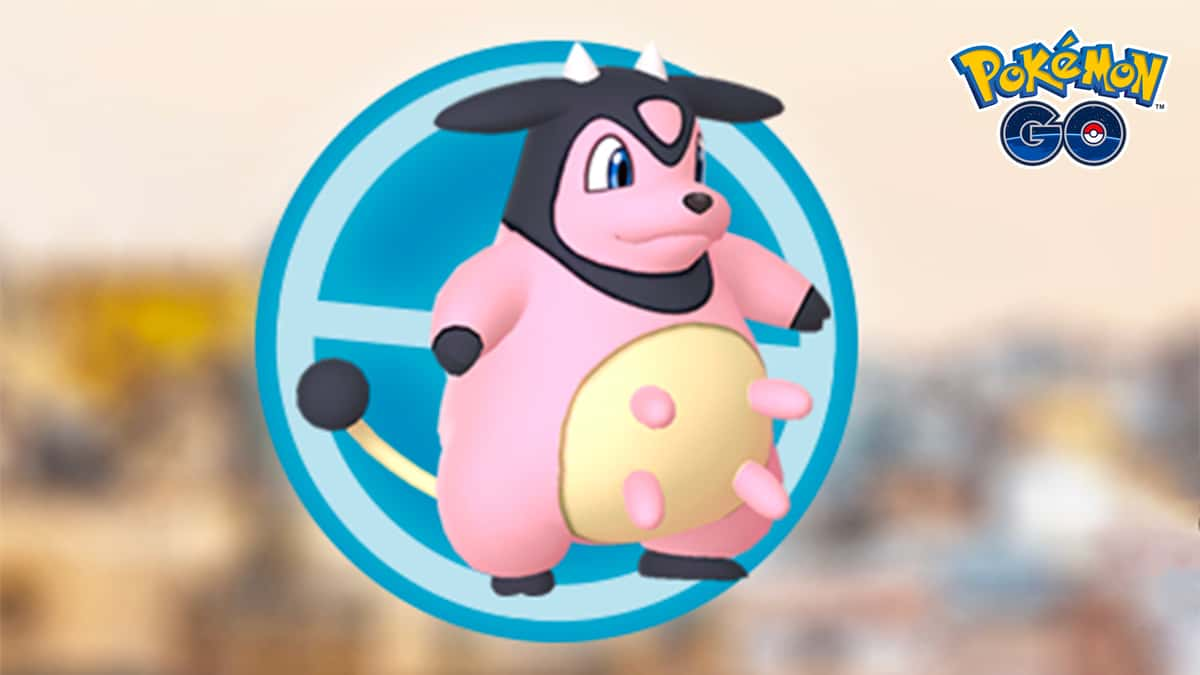 Miltank appearing in Pokemon Go Battle Day