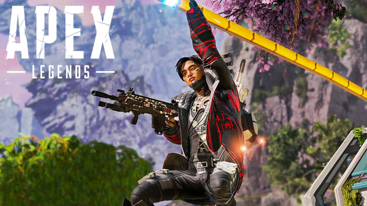 Crypto on zipline in Apex Legends