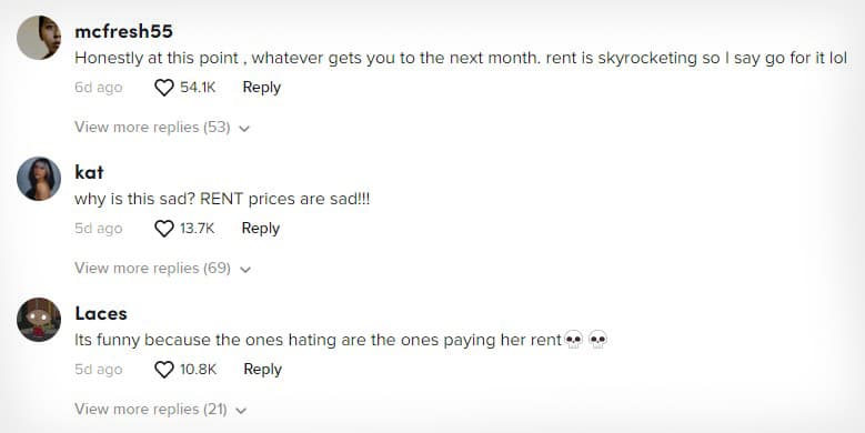 tiktoker rent comments 1 copy