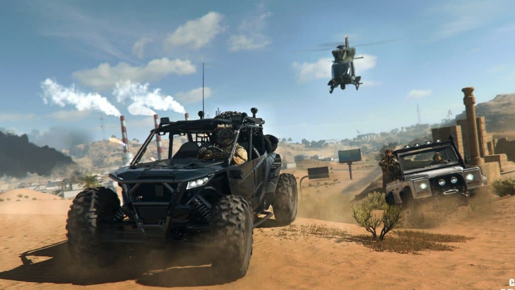 Warzone 2 vehicles