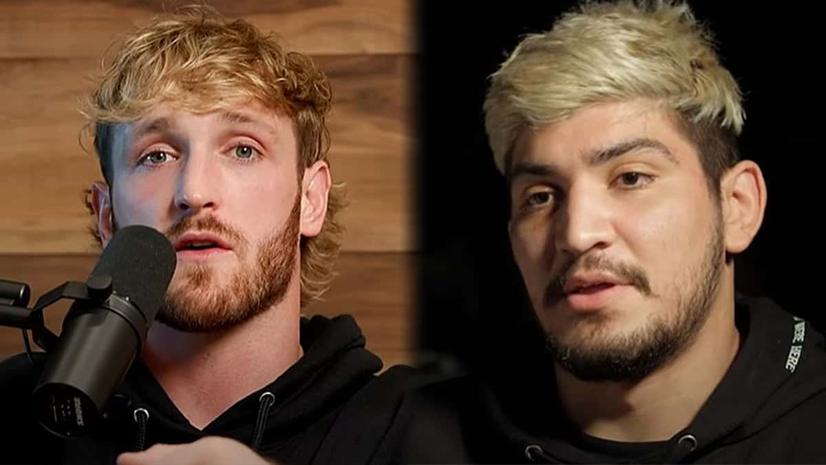 Dillon Danis exposes texts with Logan Paul 1