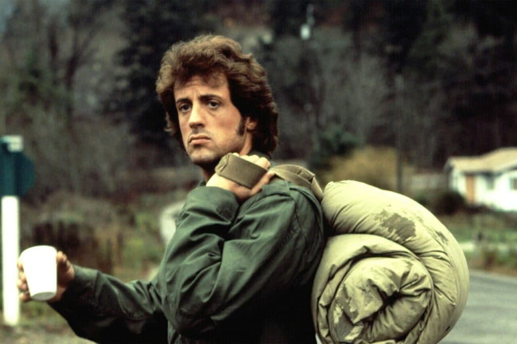 Sylvester Stallone in Rambo: First Blood