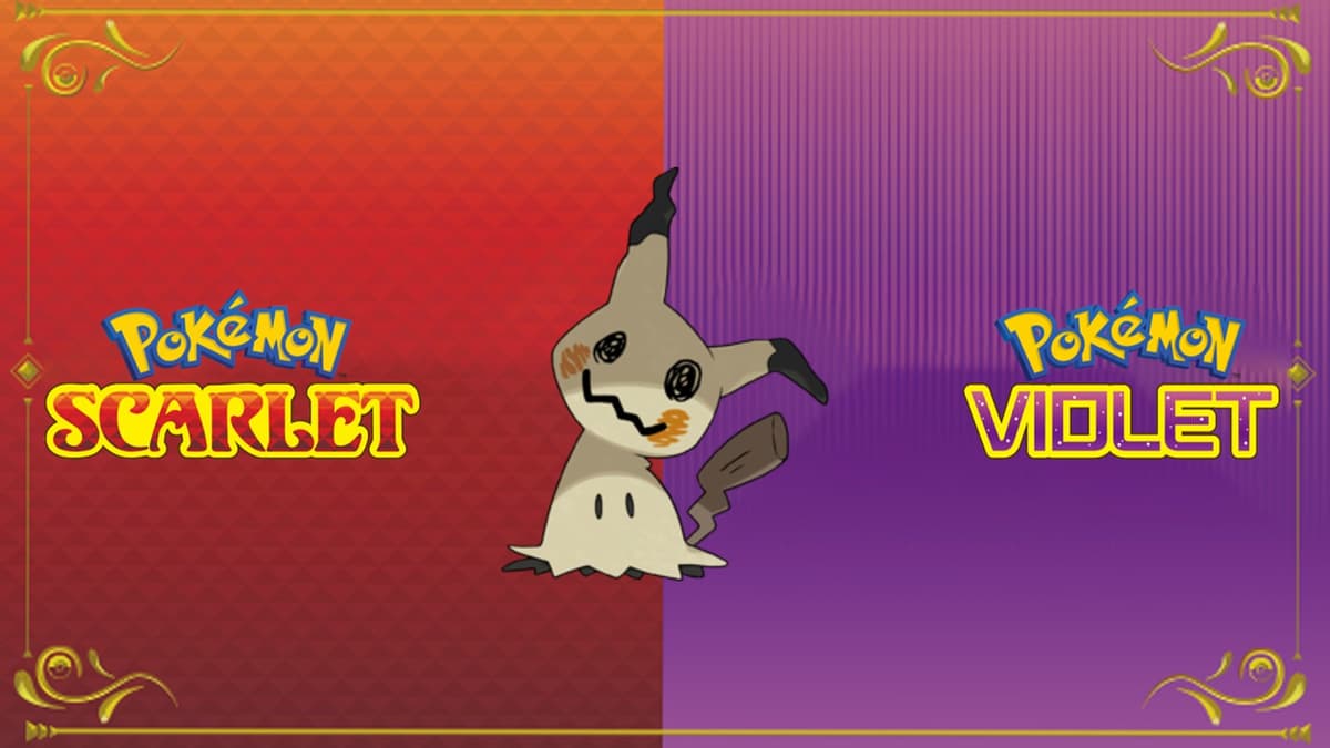 Pokemon Scarlet violet Mimikyu