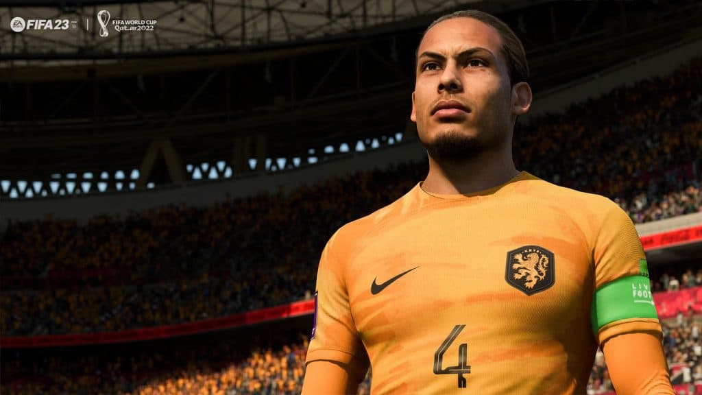 Van Dijk in FIFA 23