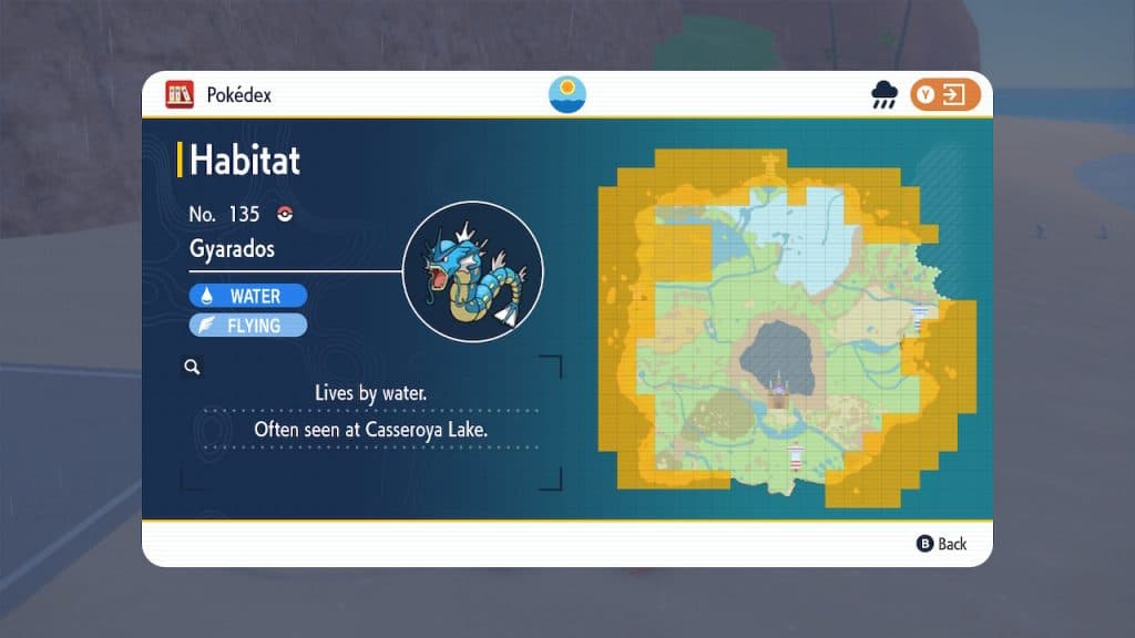 pokemon scarlet violet gyarados locations