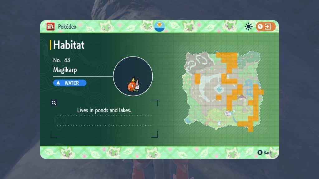 pokemon scarlet violet magikarp dlc locations