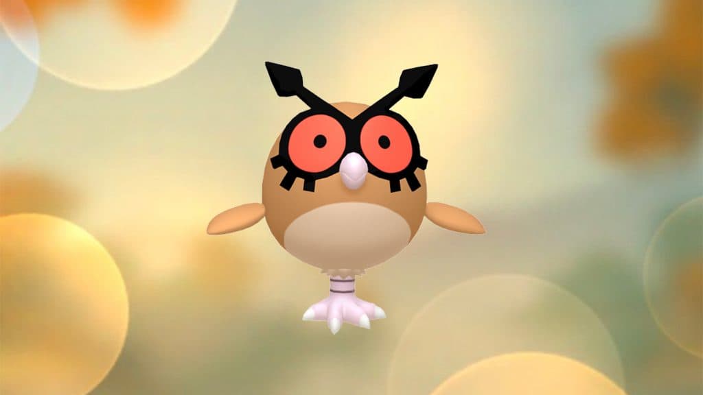 Hoothoot in Pokemon Go