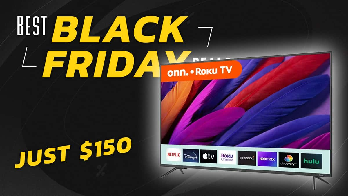 black friday onn roku tv