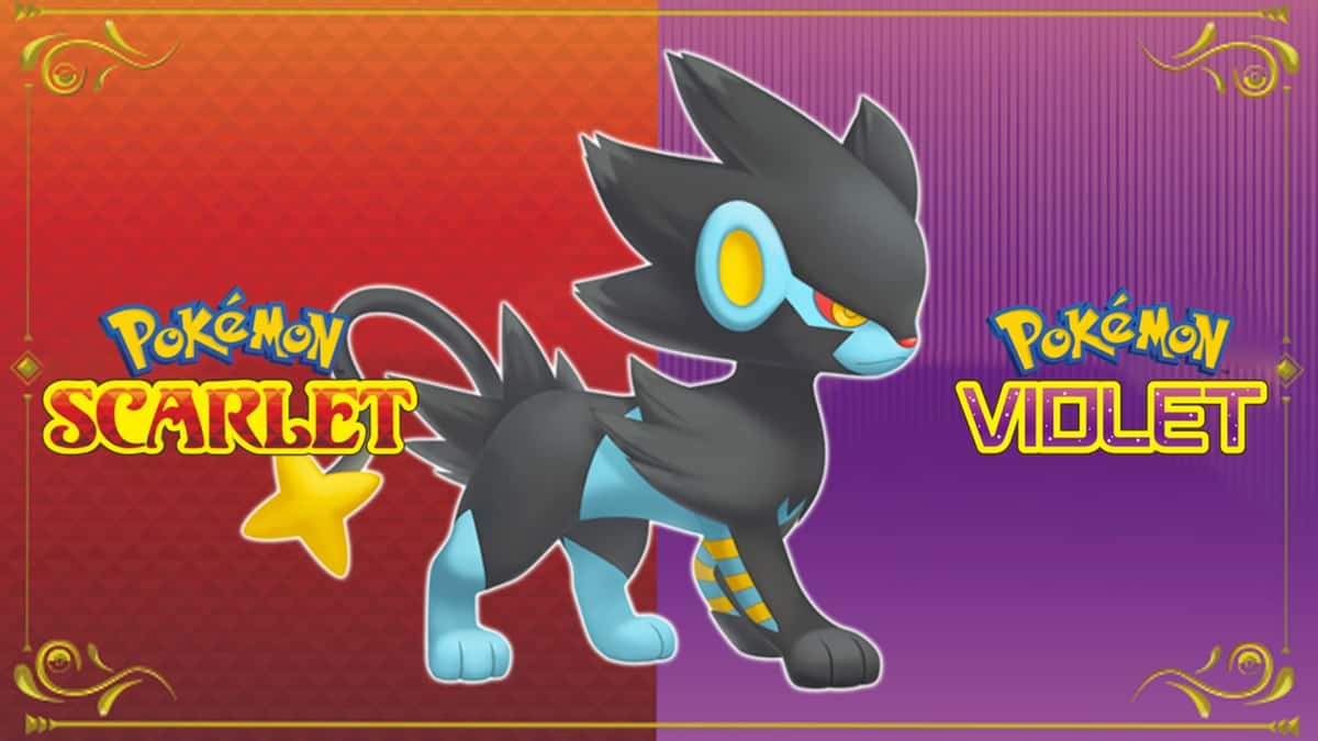 luxray scarlet violet